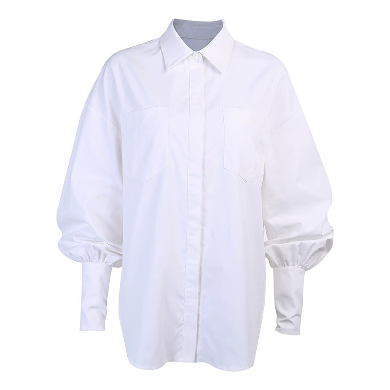 Loose & Versatile Simple Pocket Shirt