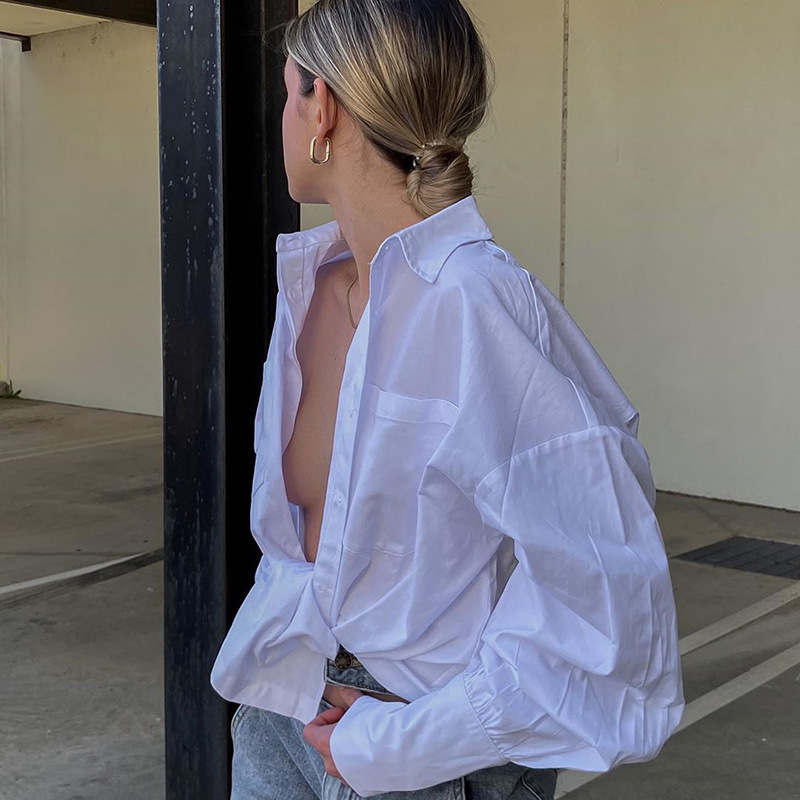 Loose & Versatile Simple Pocket Shirt