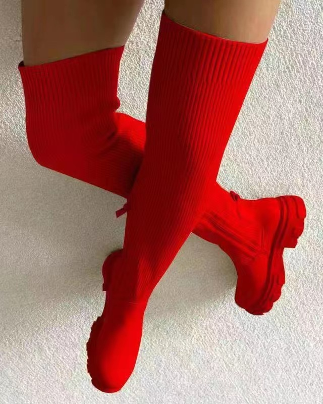 XL Knit Boots