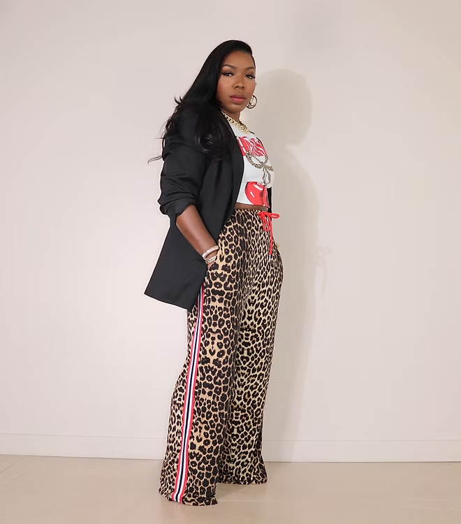Rio Leopard Track Pants