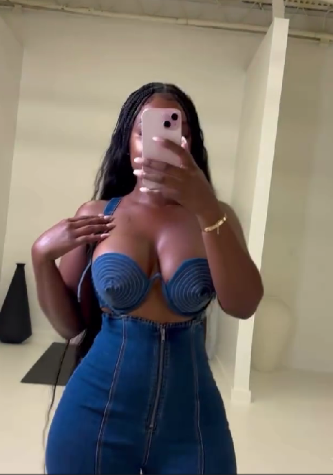The Denim Swirl Suspender Set