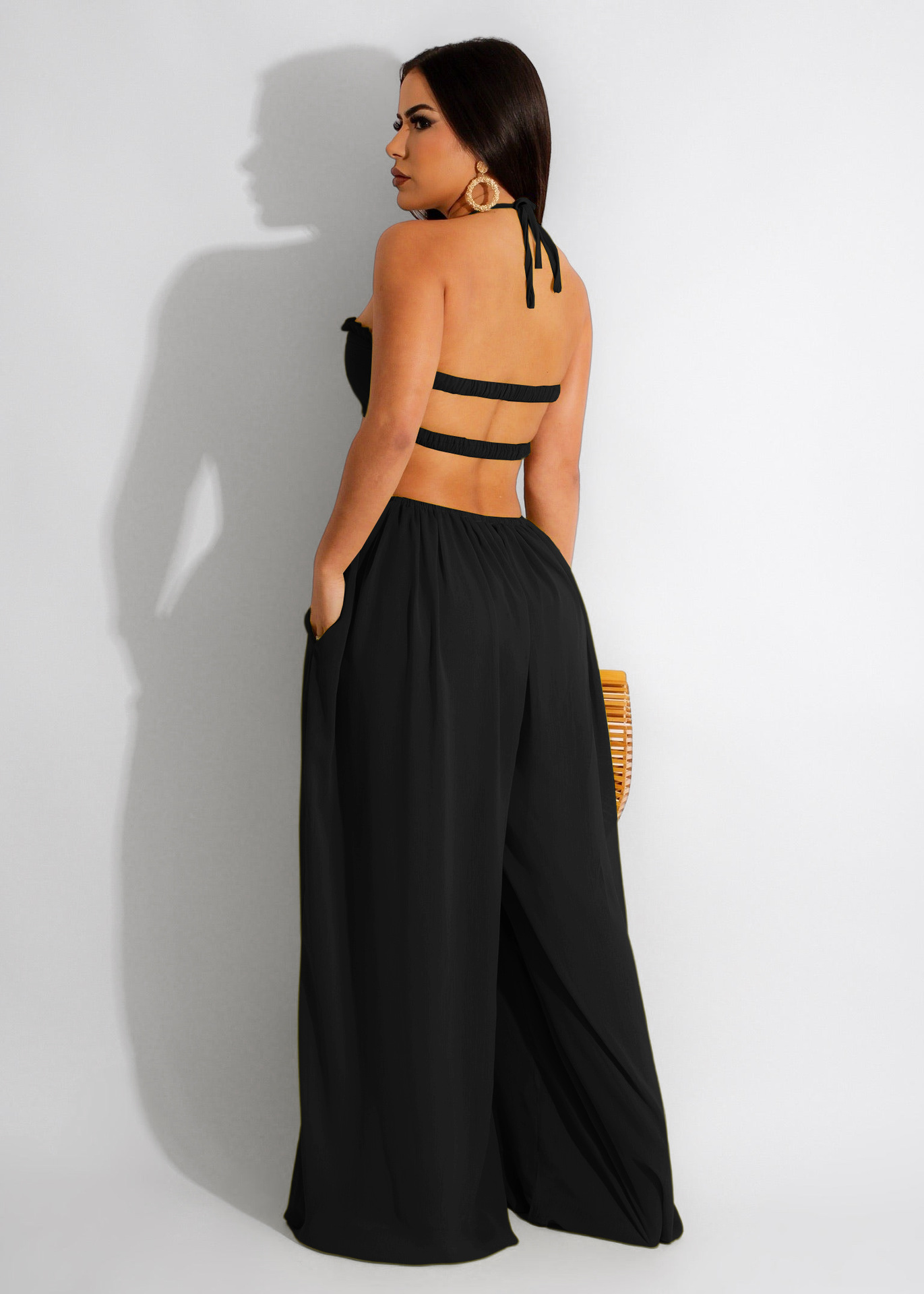 The Kiwi Cut Out Flow Jumpsuit