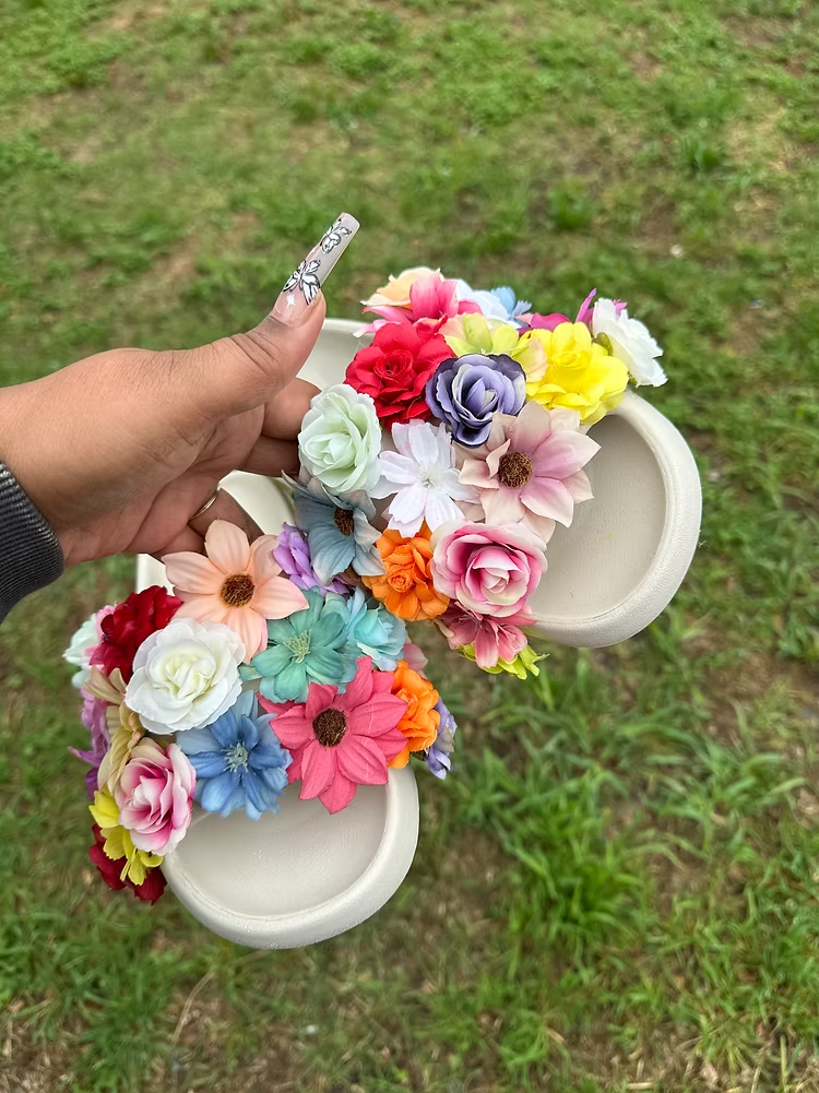 Custom Flowergirl Flats