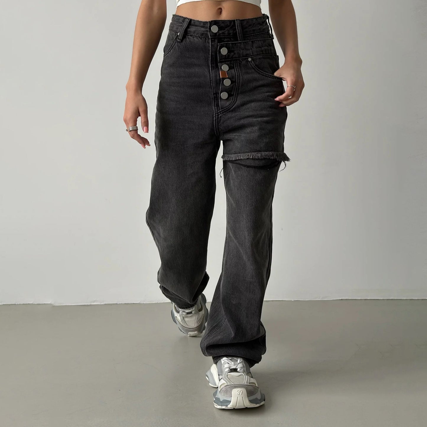 Stylish American Retro Jeans