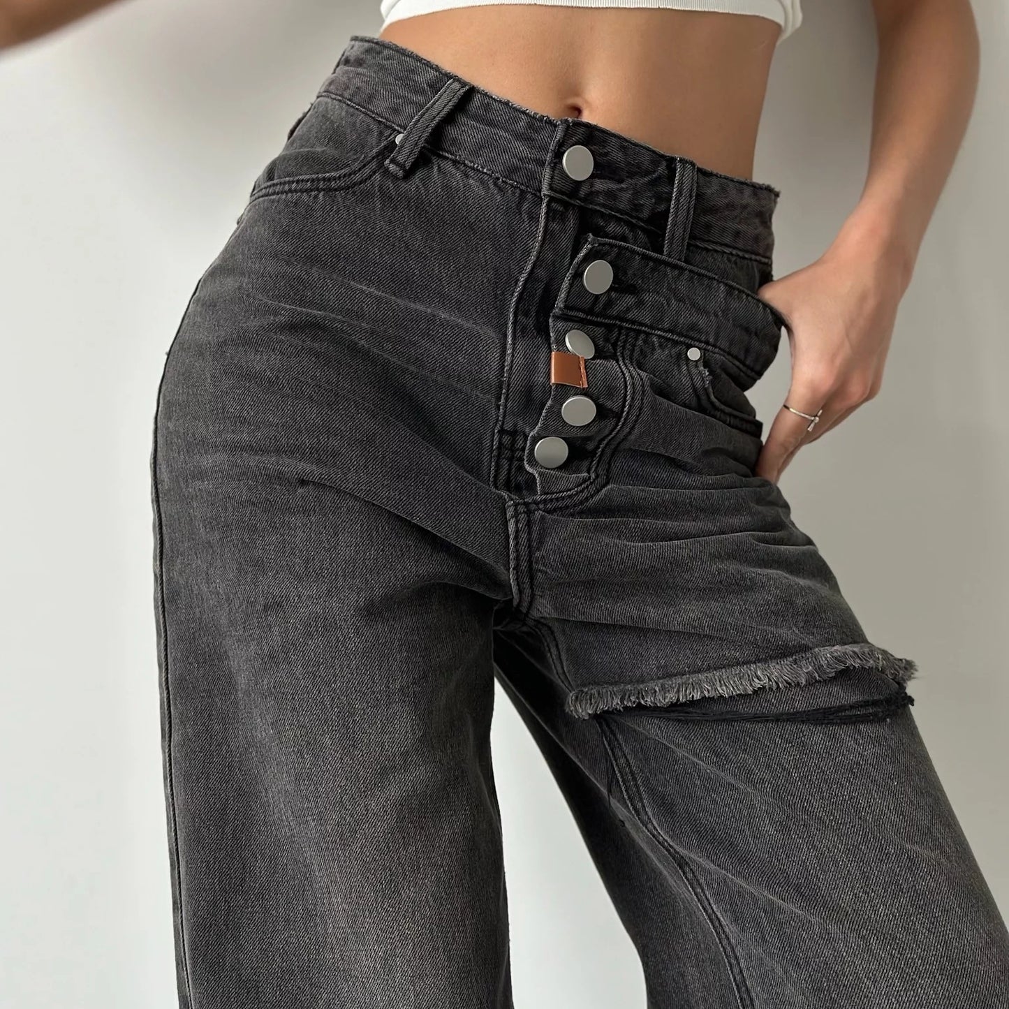 Stylish American Retro Jeans