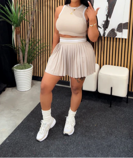 Perfect Timing Skirt Set