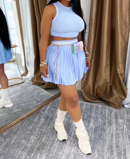 Perfect Timing Skirt Set