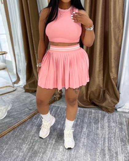 Perfect Timing Skirt Set