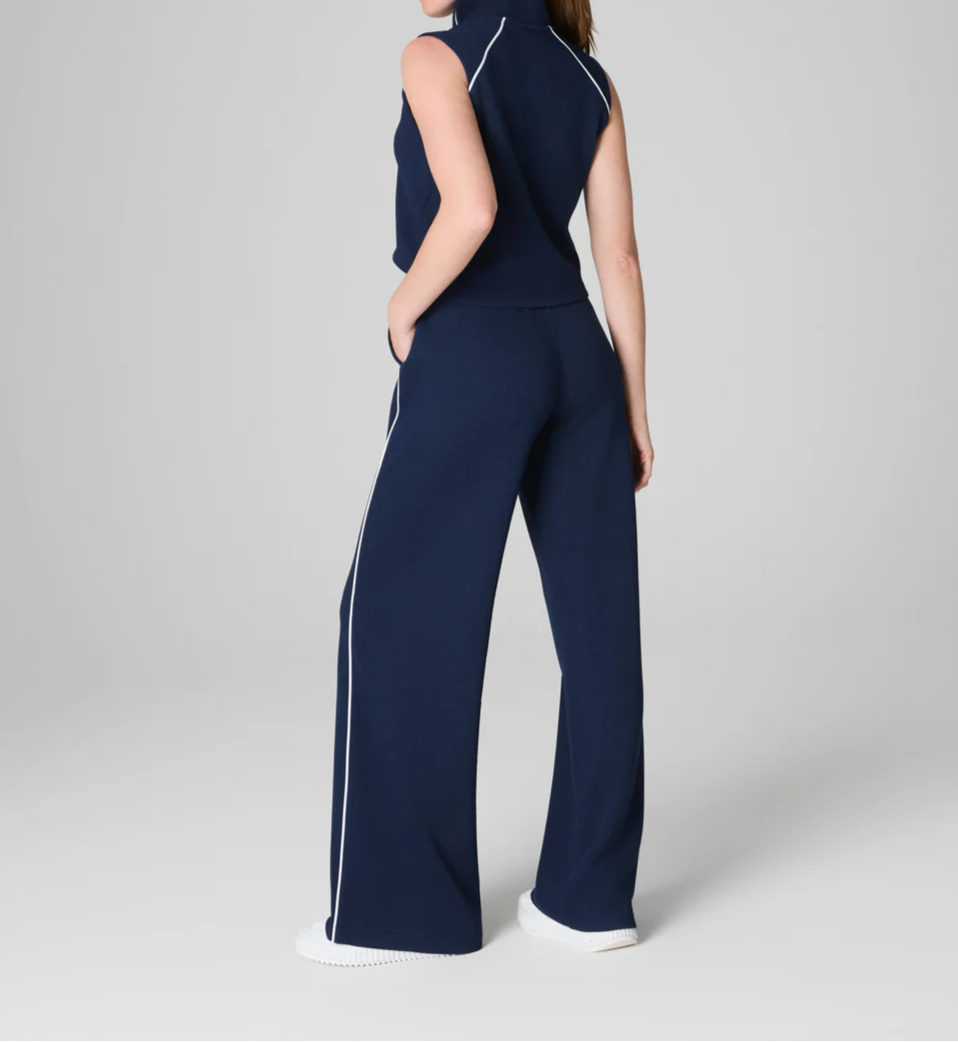 Sleeveless Mockneck Jumpsuit