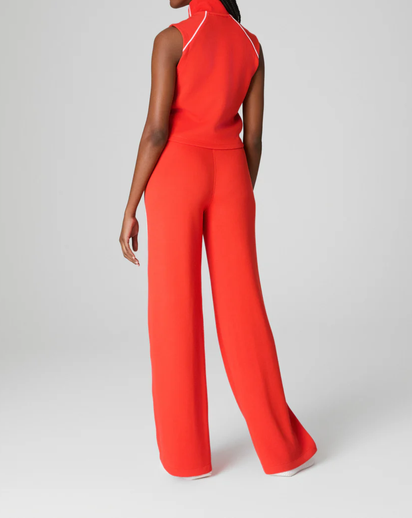 Sleeveless Mockneck Jumpsuit