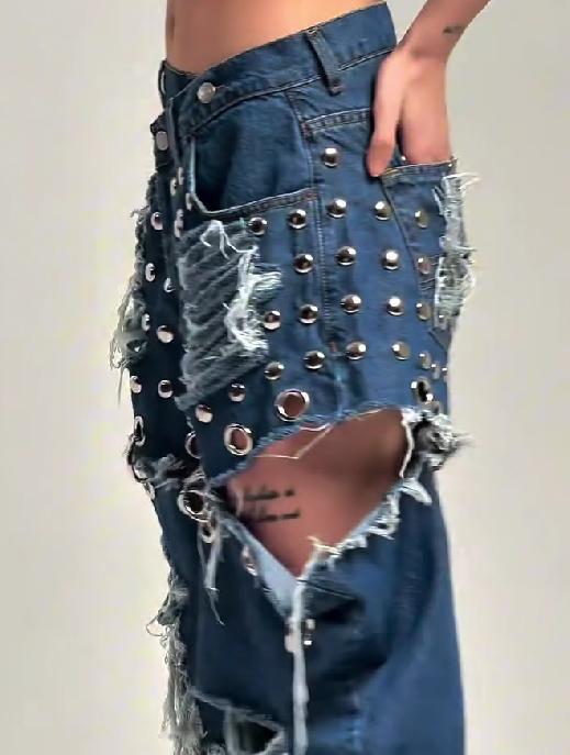 Connected Ring Handmade Jeans