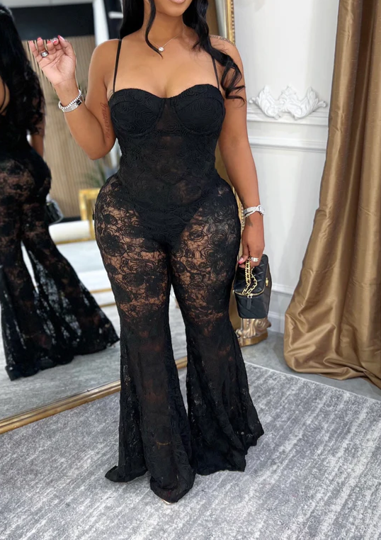 Lace Nights Jumpsuit