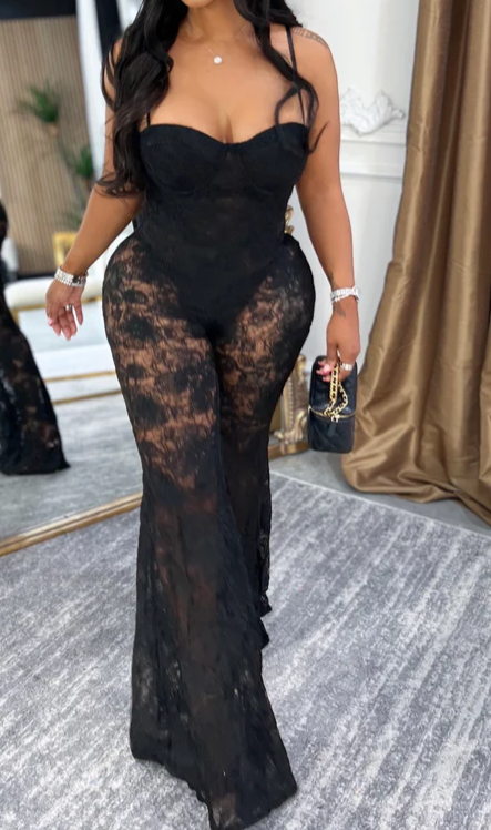 Lace Nights Jumpsuit