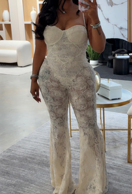 Lace Nights Jumpsuit