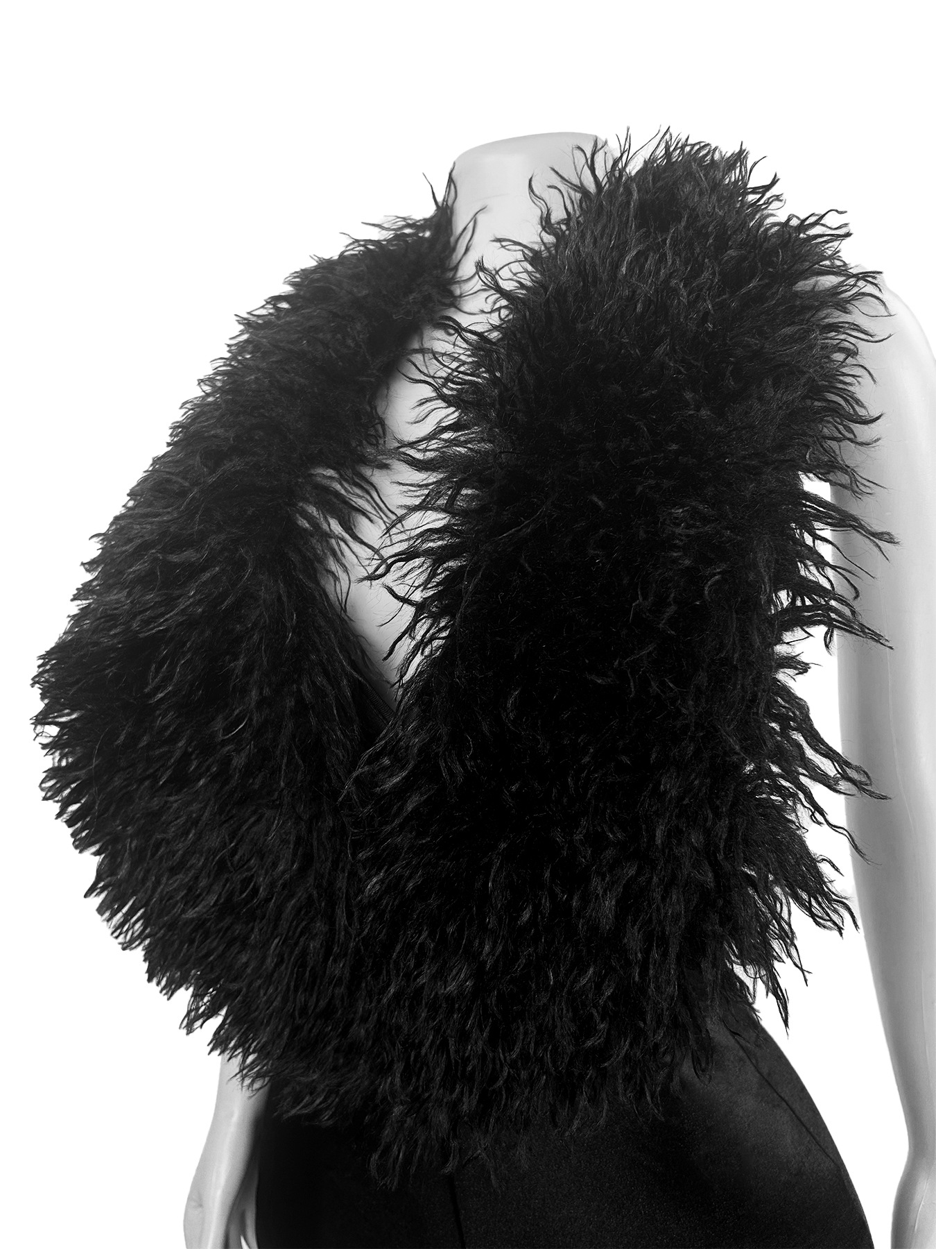 Feather Deep V Halter Sexy Romper