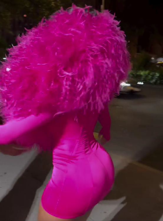 Ostrich Short Dress