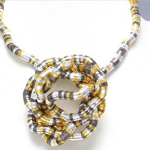 Wrap-Around Flexible Snake Bone Necklace