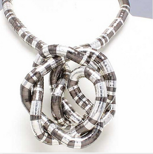 Wrap-Around Flexible Snake Bone Necklace