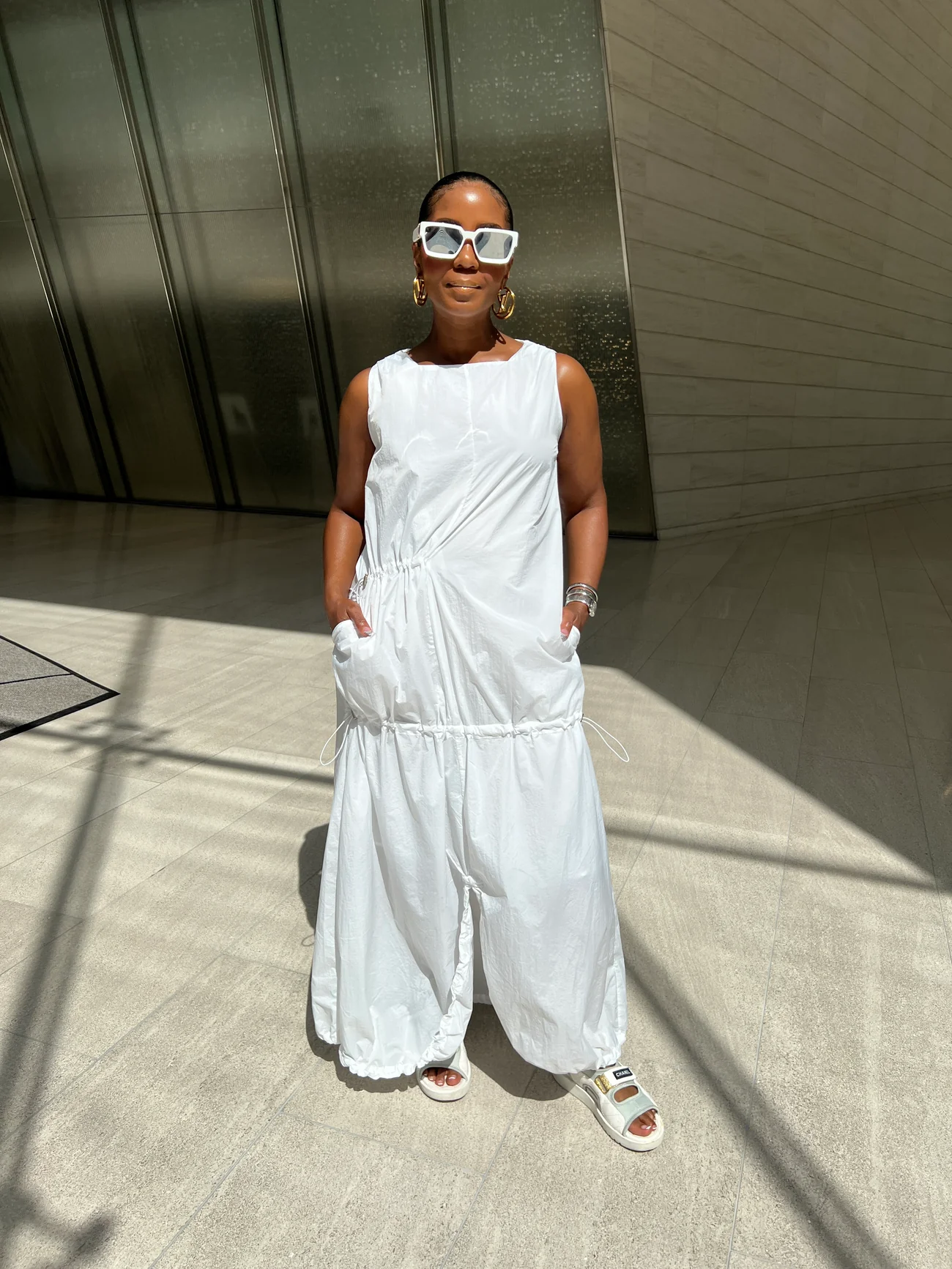 Sky Club Parachute Dress