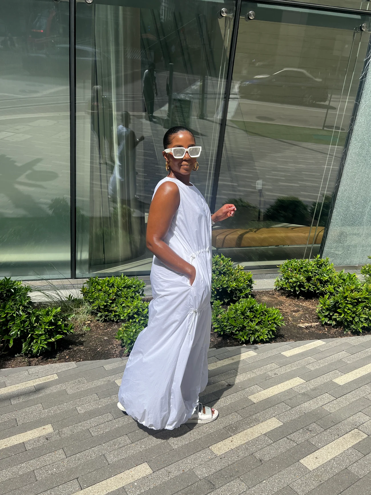 Sky Club Parachute Dress