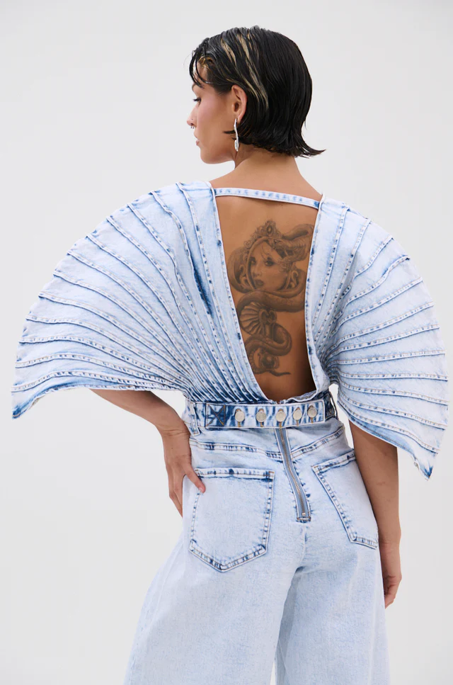 Born To Stand Out Denim Jumpsuit