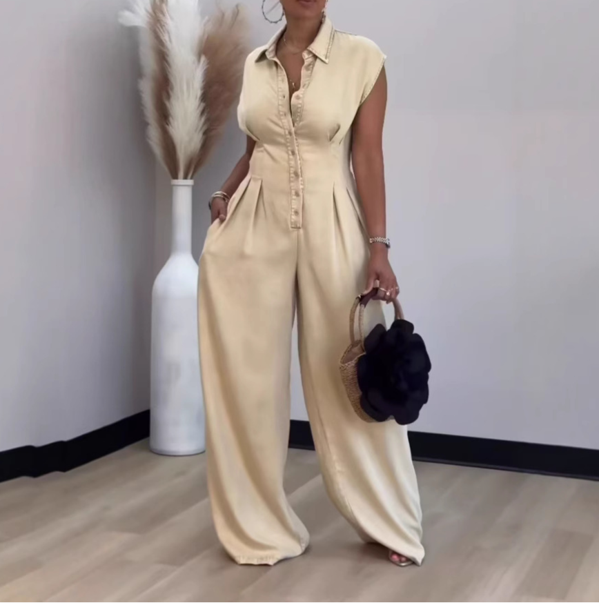 Cassidy Denim Jumpsuit