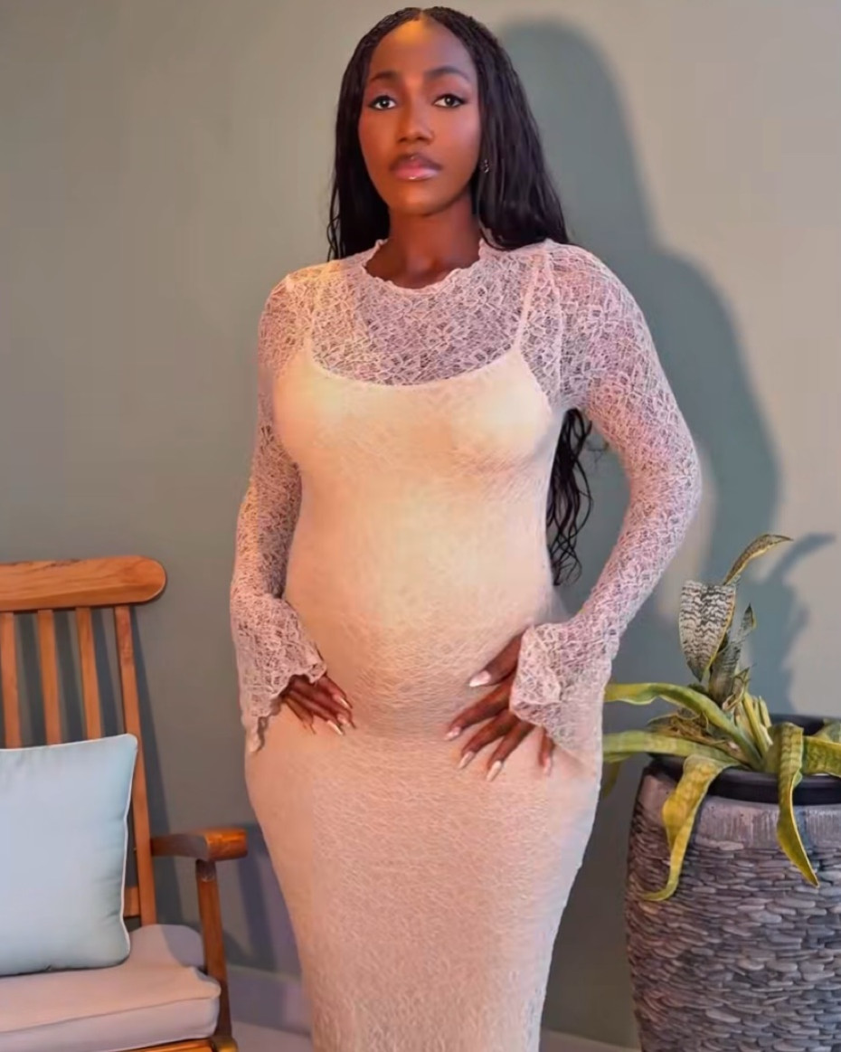 Princess Lace Two Piece Maxi Dress