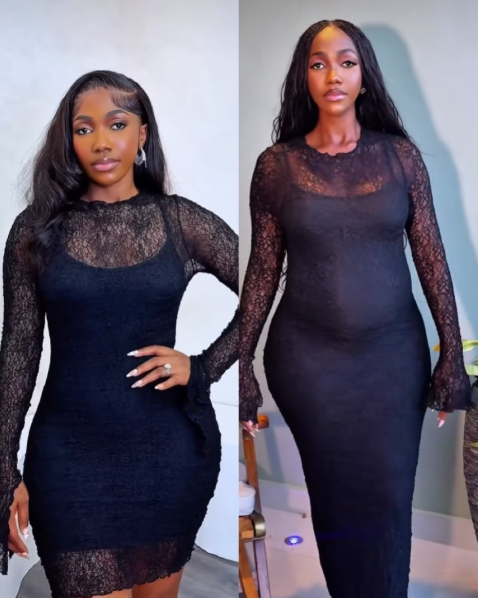 Princess Lace Two Piece Maxi Dress
