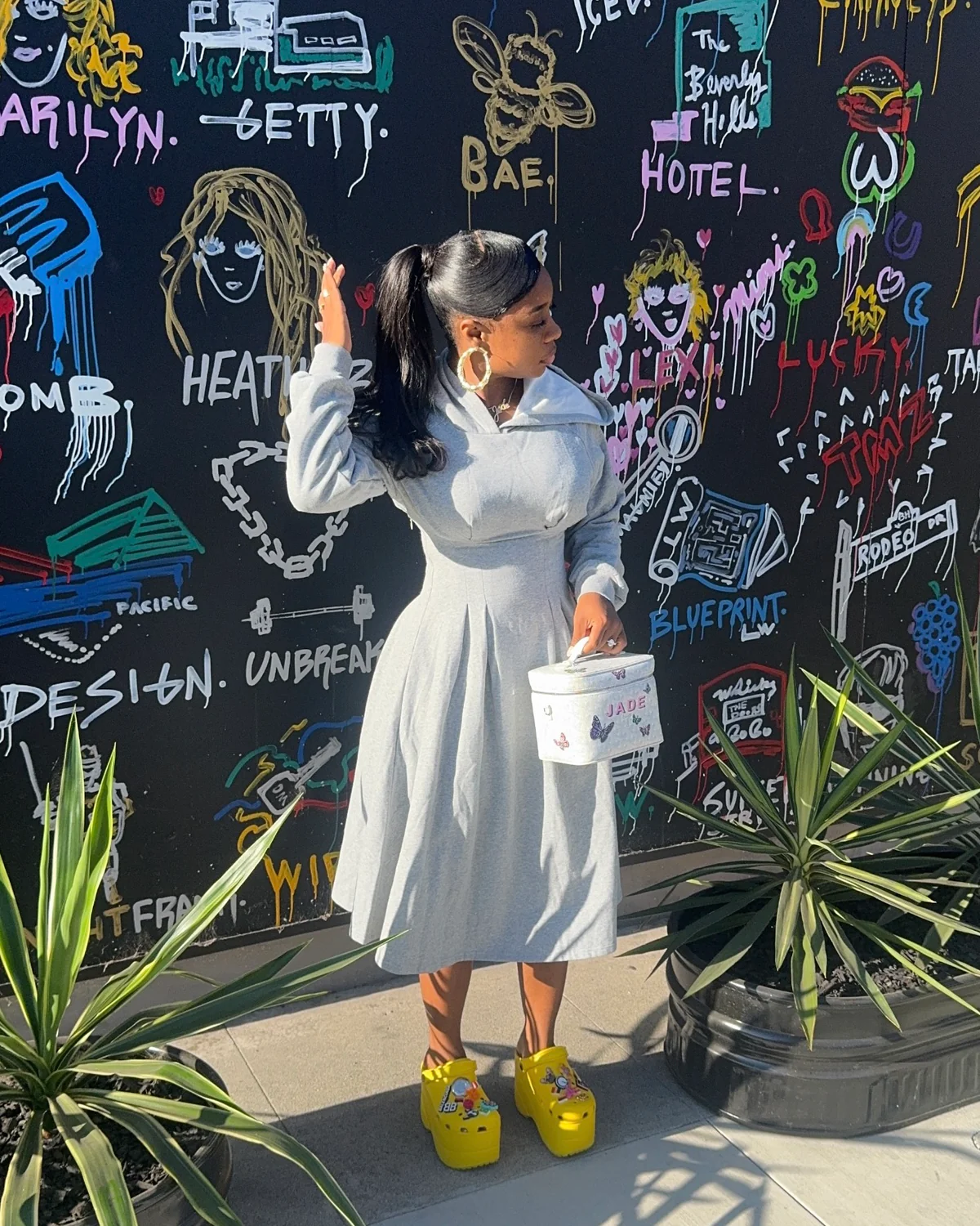 Street Chic Midi Dress