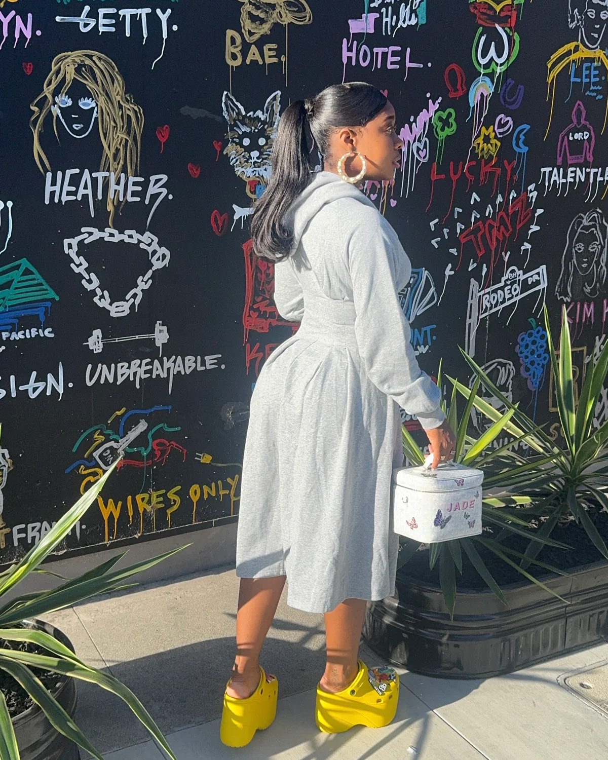 Street Chic Midi Dress