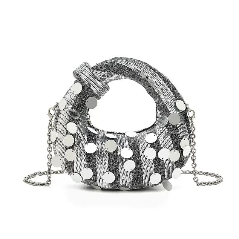 Sequin Dazzle All Night Clutch