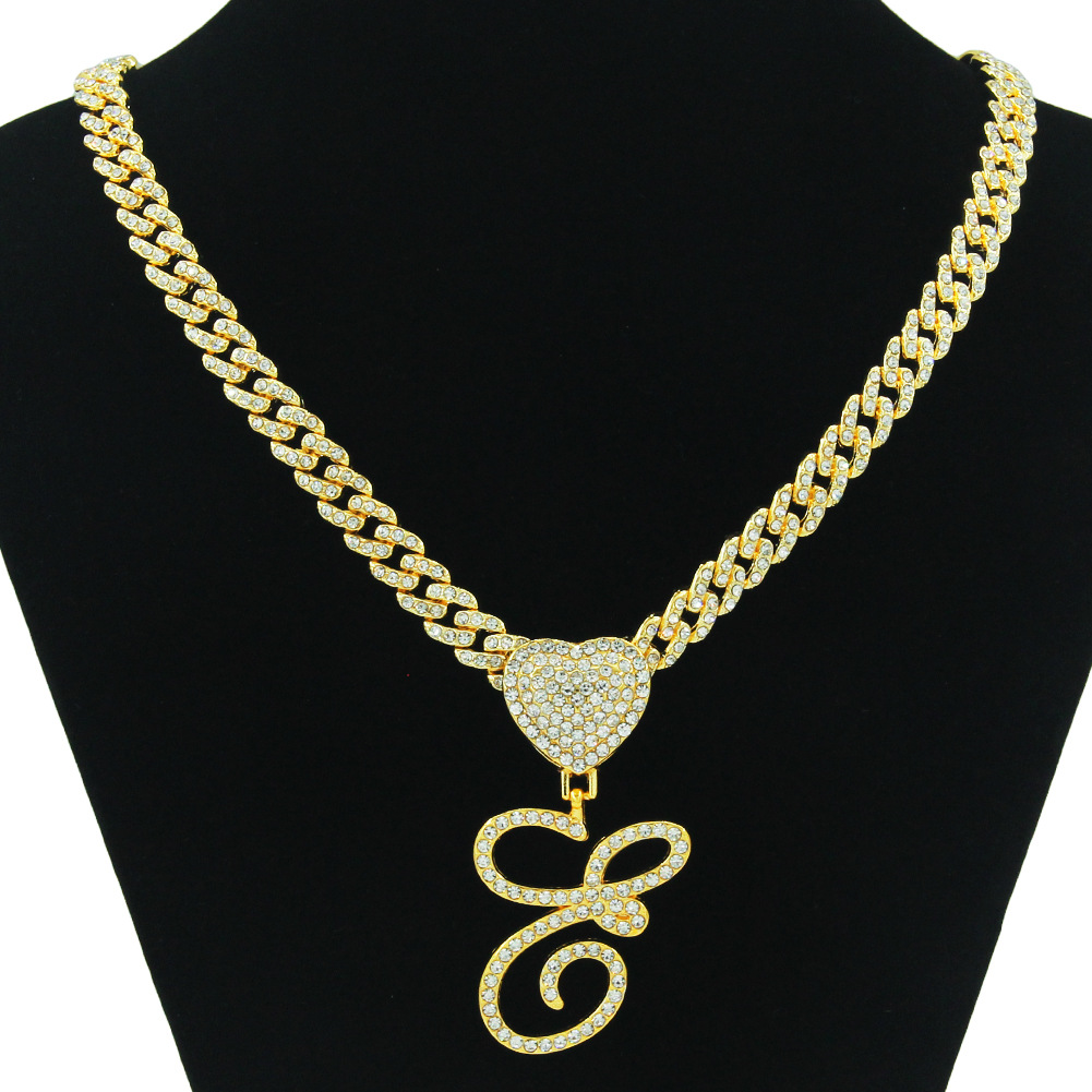 Chill Alphabet Pendant Necklace