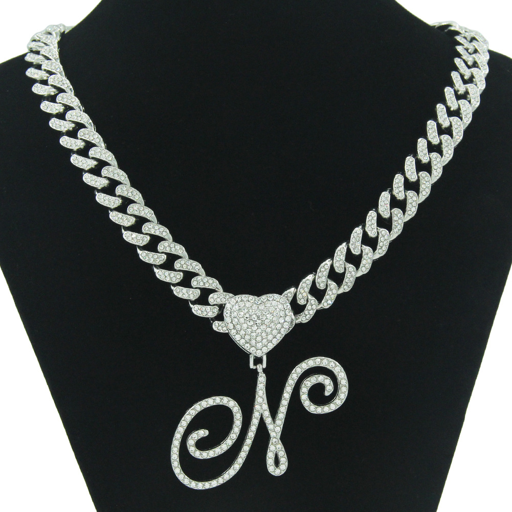 Chill Alphabet Pendant Necklace