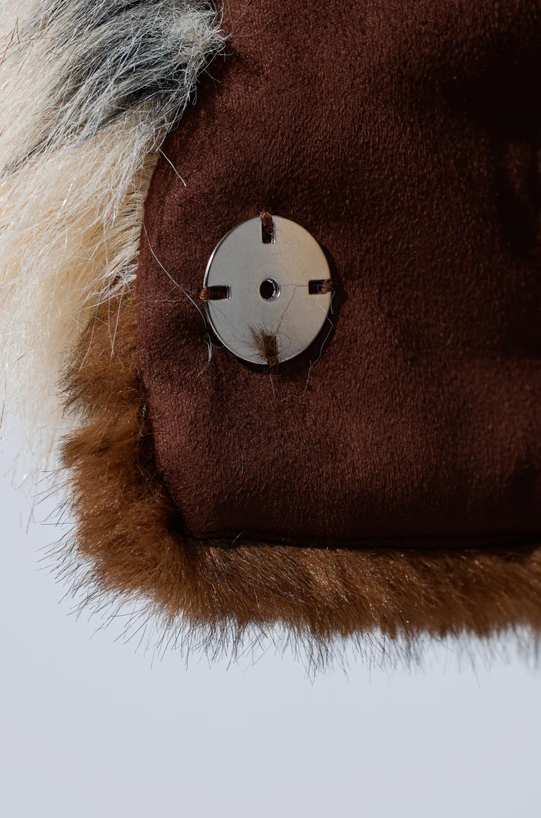 Cropped Faux Fur Jacket