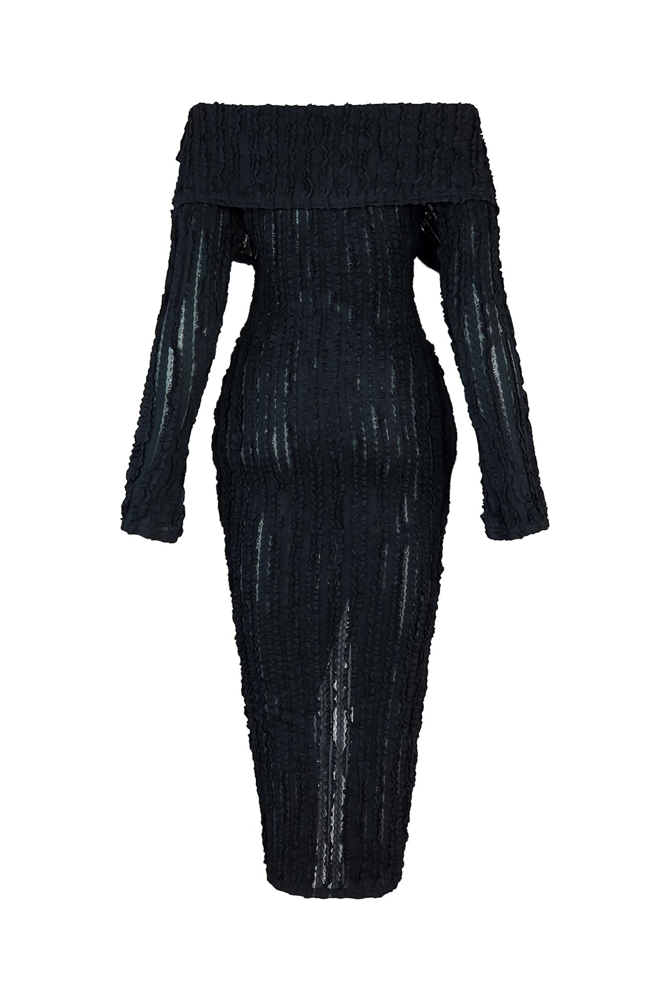 Melody Off Shoulder Mesh Dress Dresses EDGE