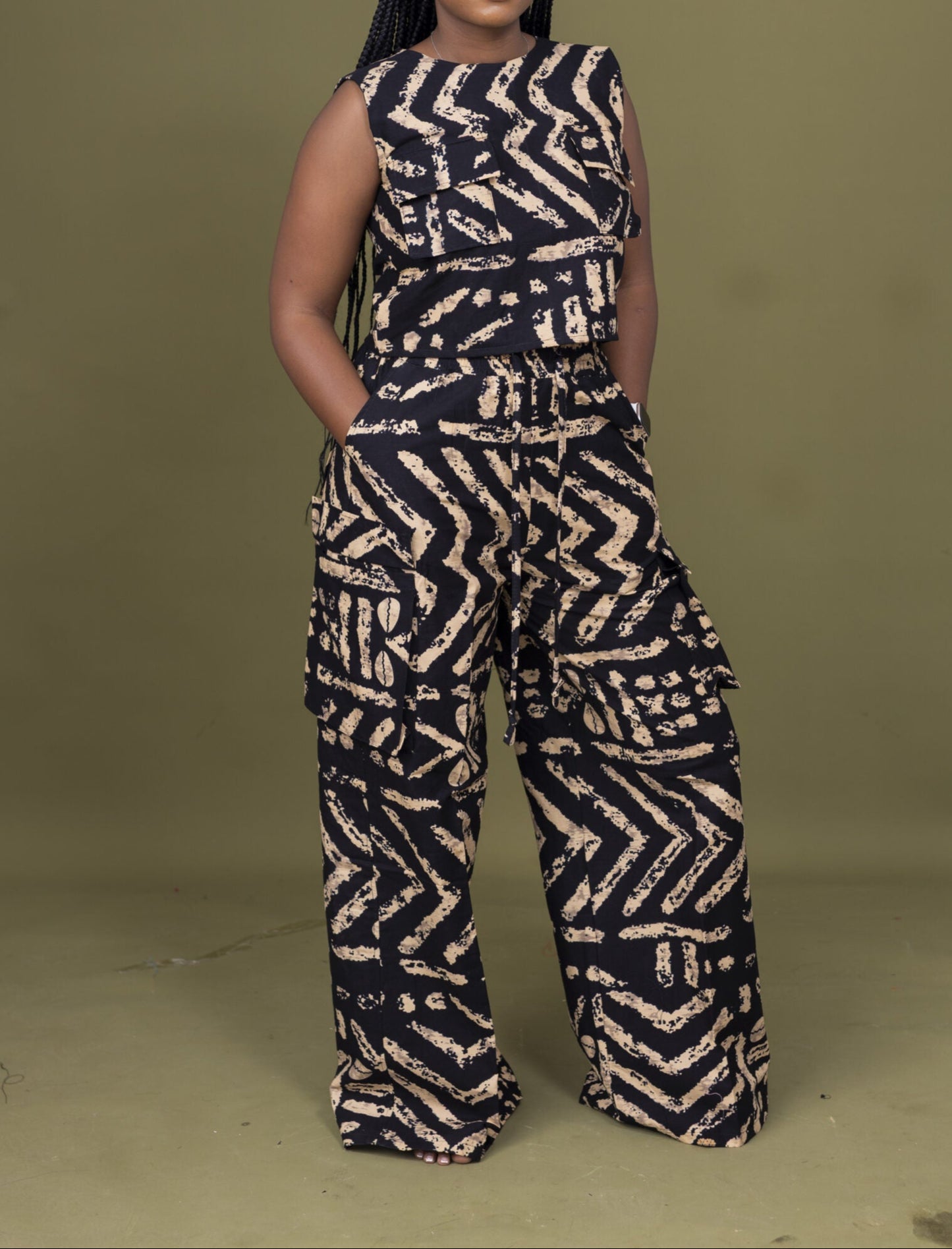 Tie-Dye Two-Piece Set