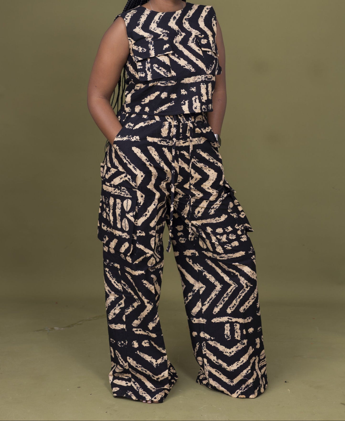 Tie-Dye Two-Piece Set