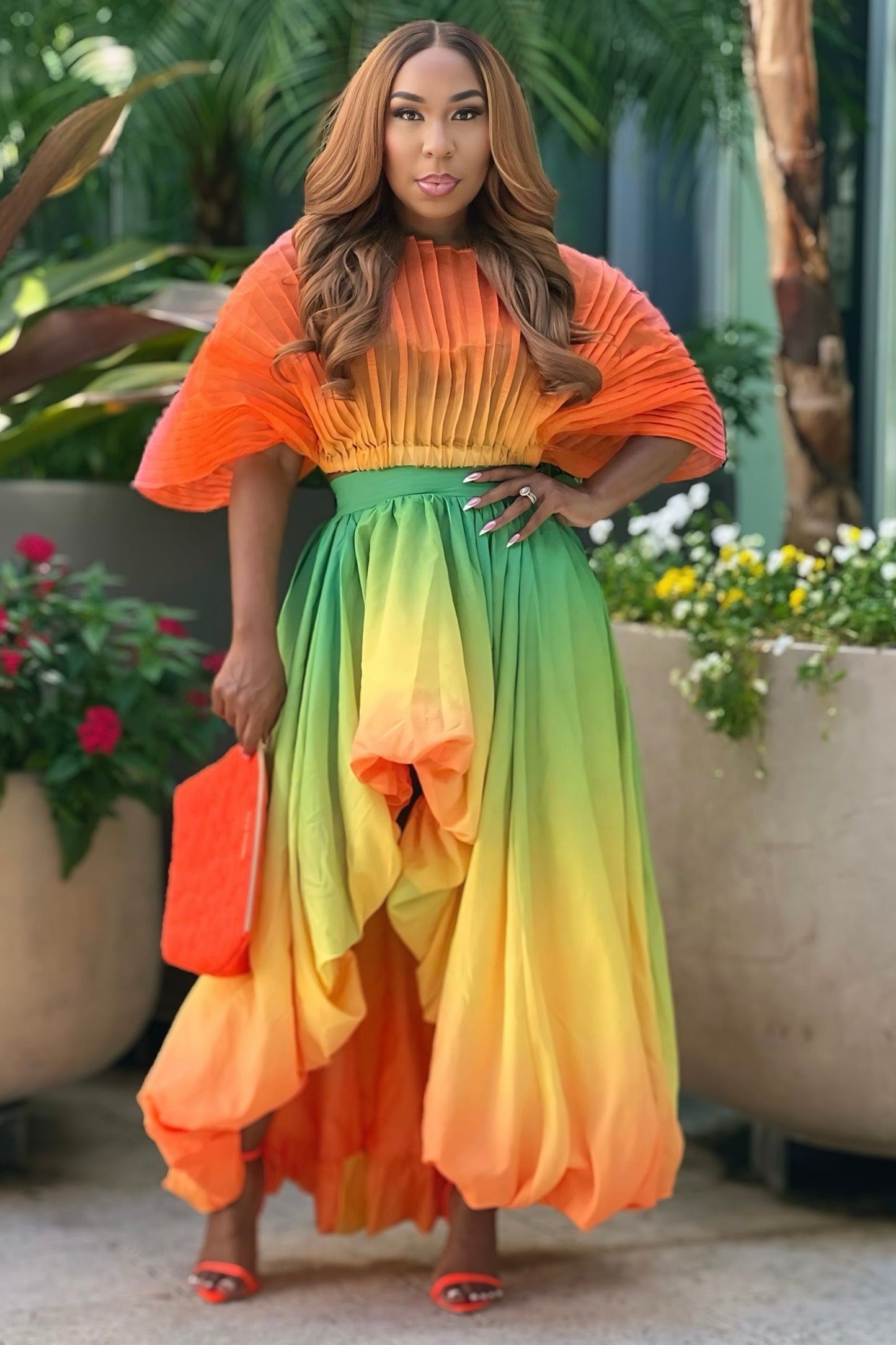 Like It’s Hot Lux Skirt Set
