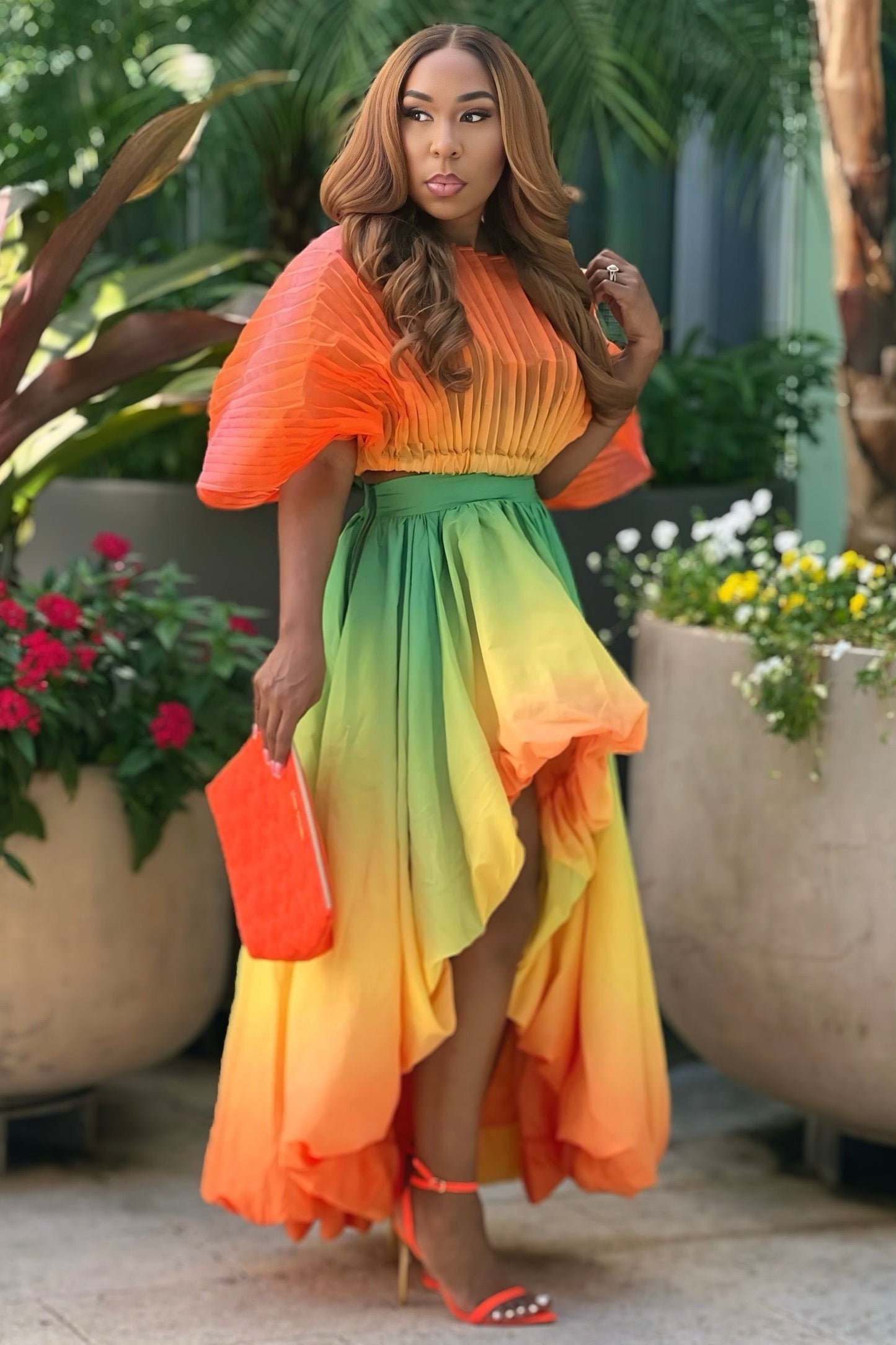 Like It’s Hot Lux Skirt Set