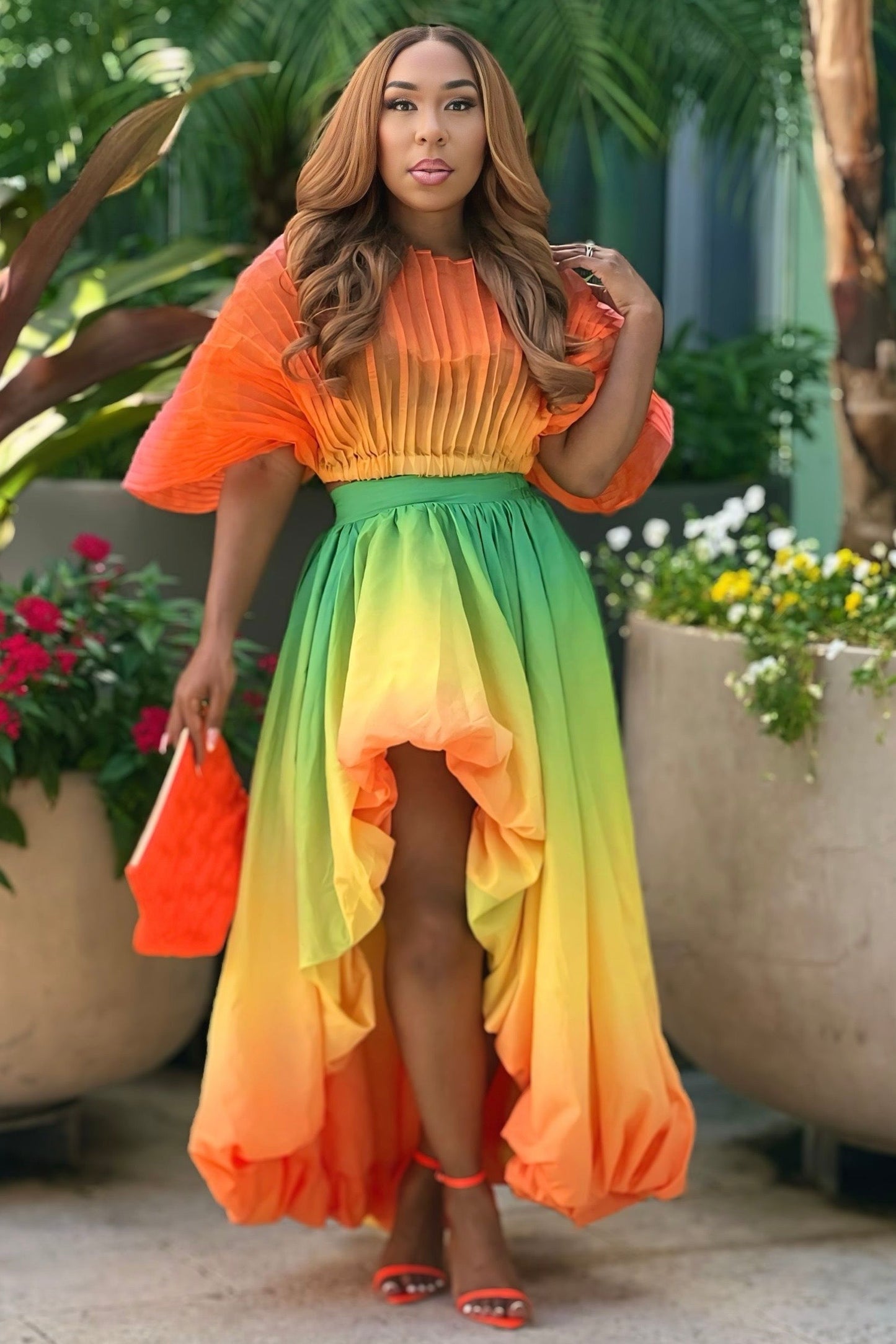 Like It’s Hot Lux Skirt Set