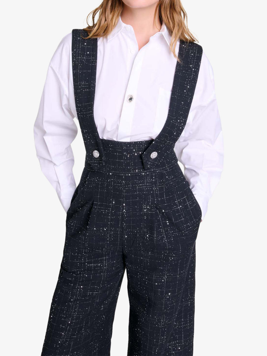 Fashion Wide-leg Woven Trousers