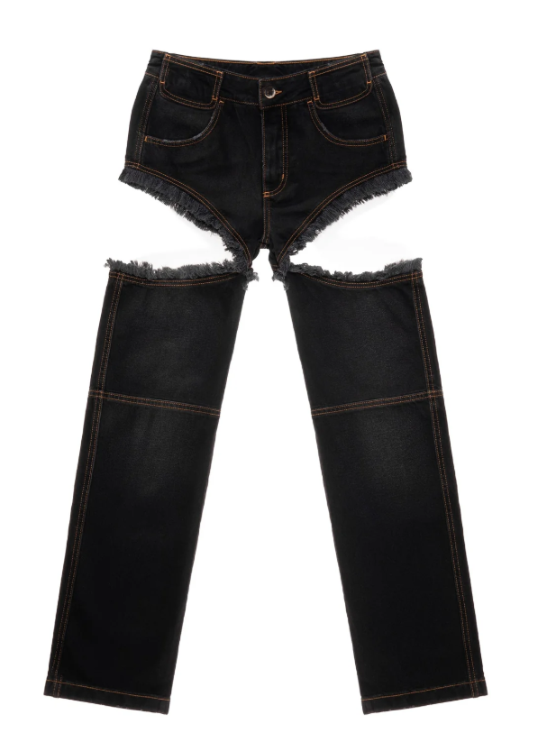 The Cut-out Jeans