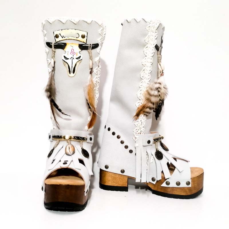 Handmade Platform Sandals Boots
