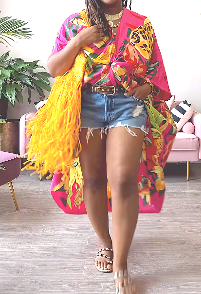 Fab Colorful Kimono