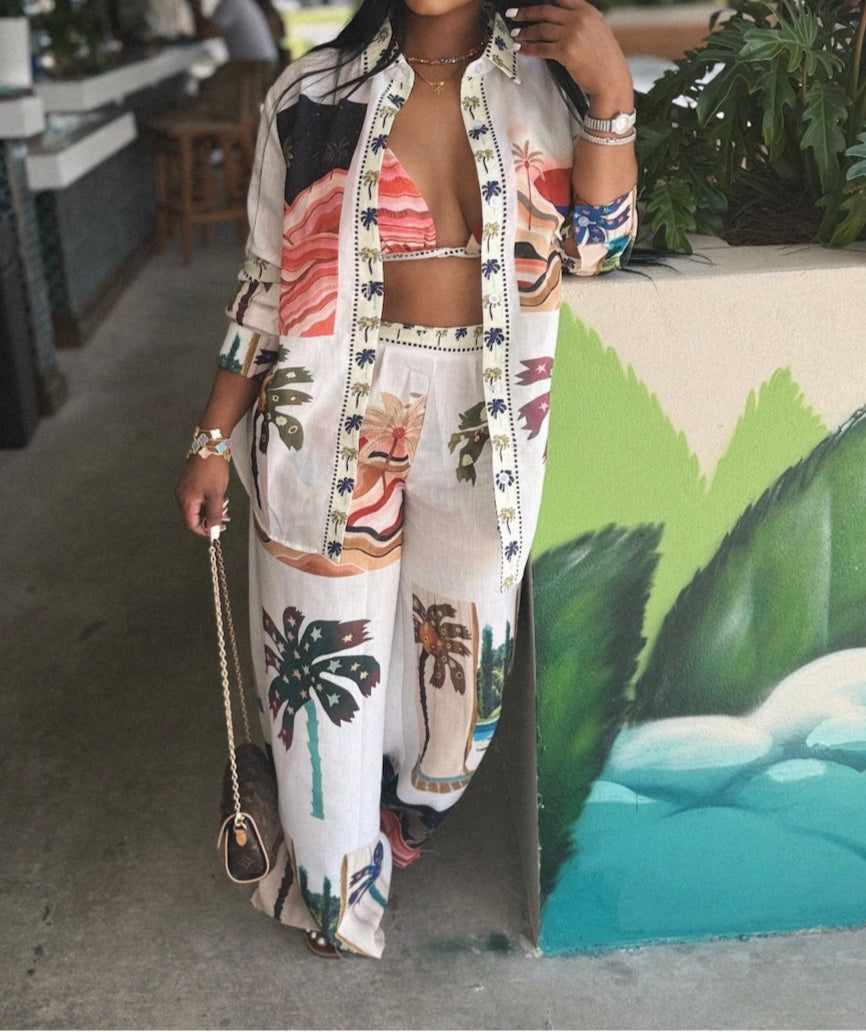 Tropical Sunrise Set