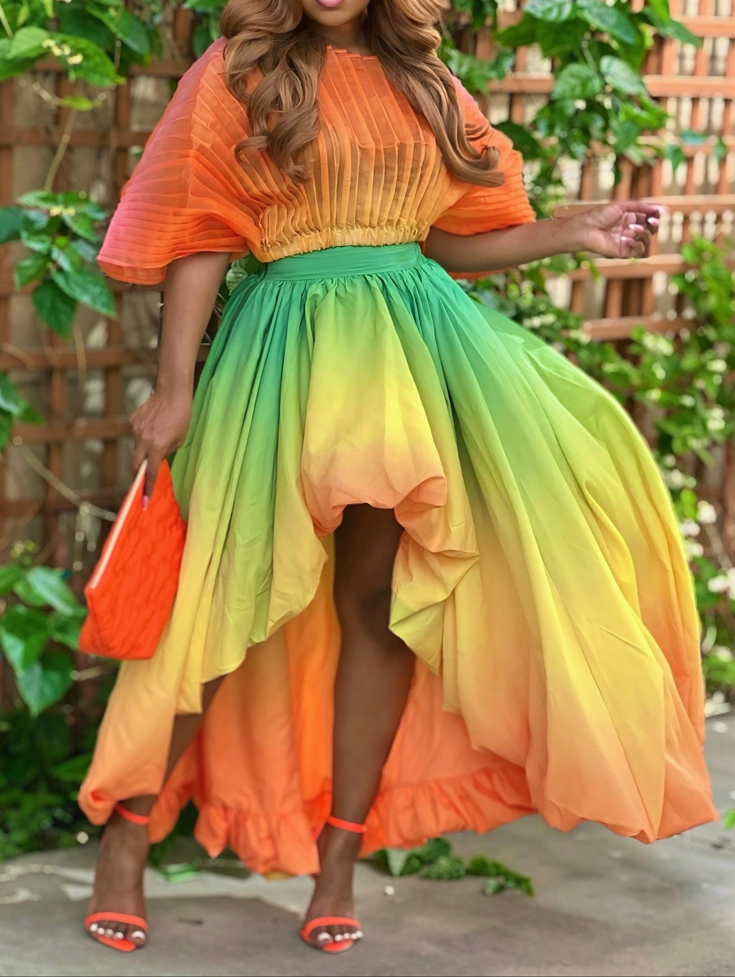 Like It’s Hot Lux Skirt Set