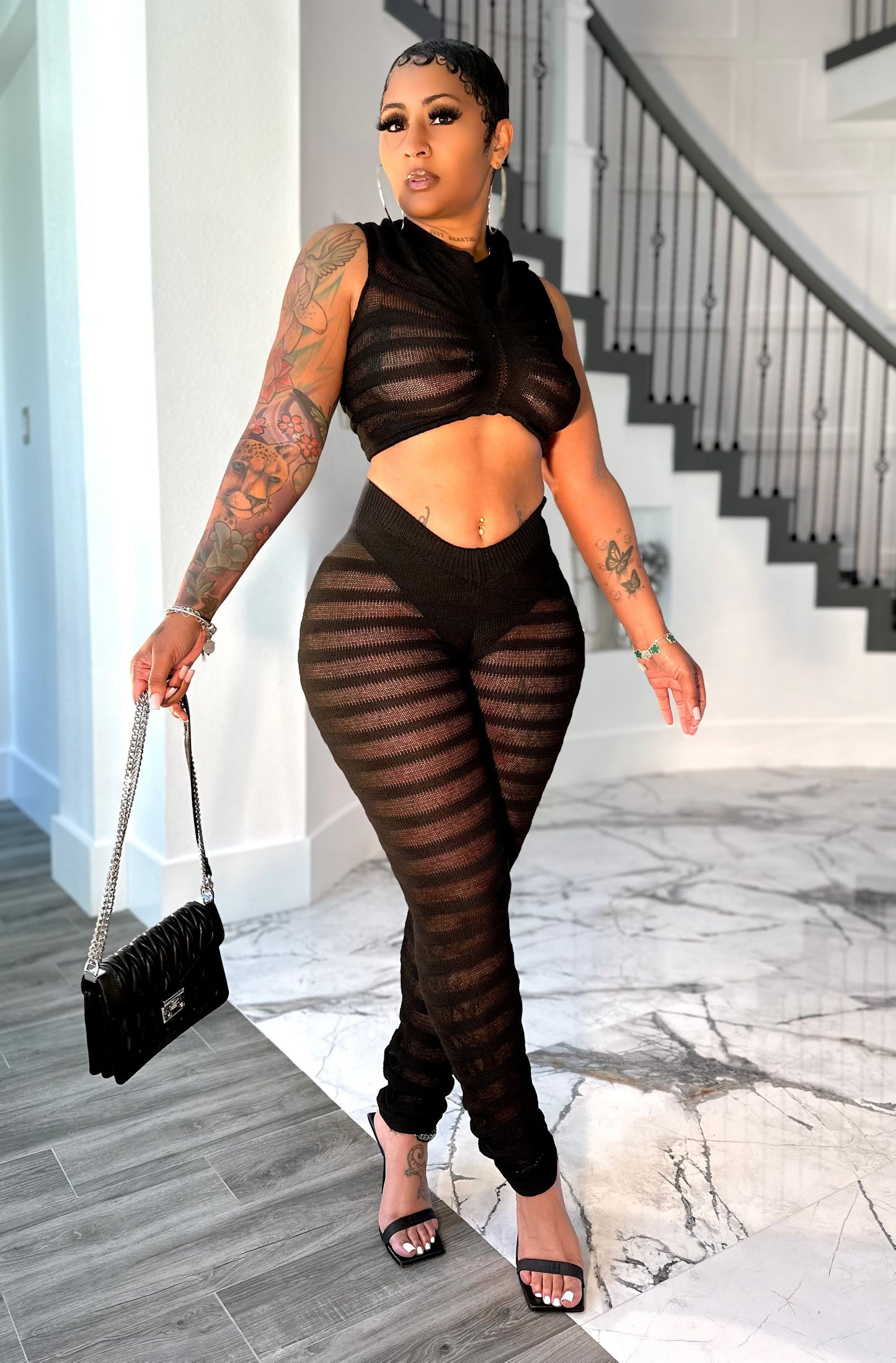 Kiki Sheer Legging Set