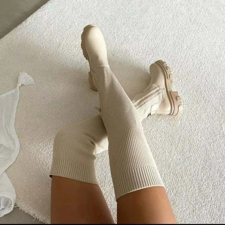 XL Knit Boots