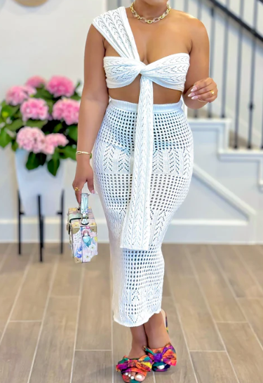 Hot Vacation Skirt 2pc Set