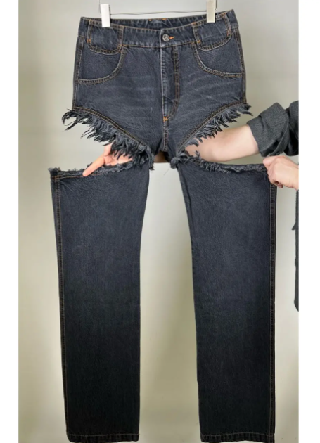 The Cut-out Jeans